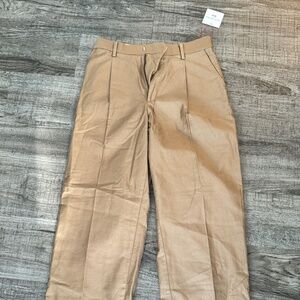 Uniqlo Ines de la Fressange Camel Slacks